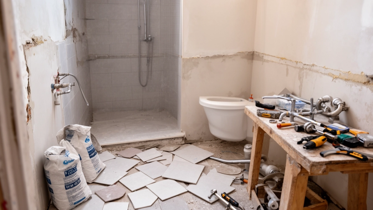 Koszt wykończenia łazienki 6m2