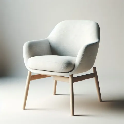 fotel styl skandynawski