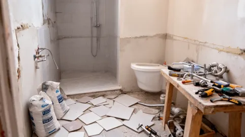 Koszt wykończenia łazienki 6m2