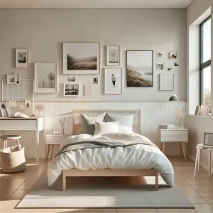 styl skandynawski pokój młodzieżowy